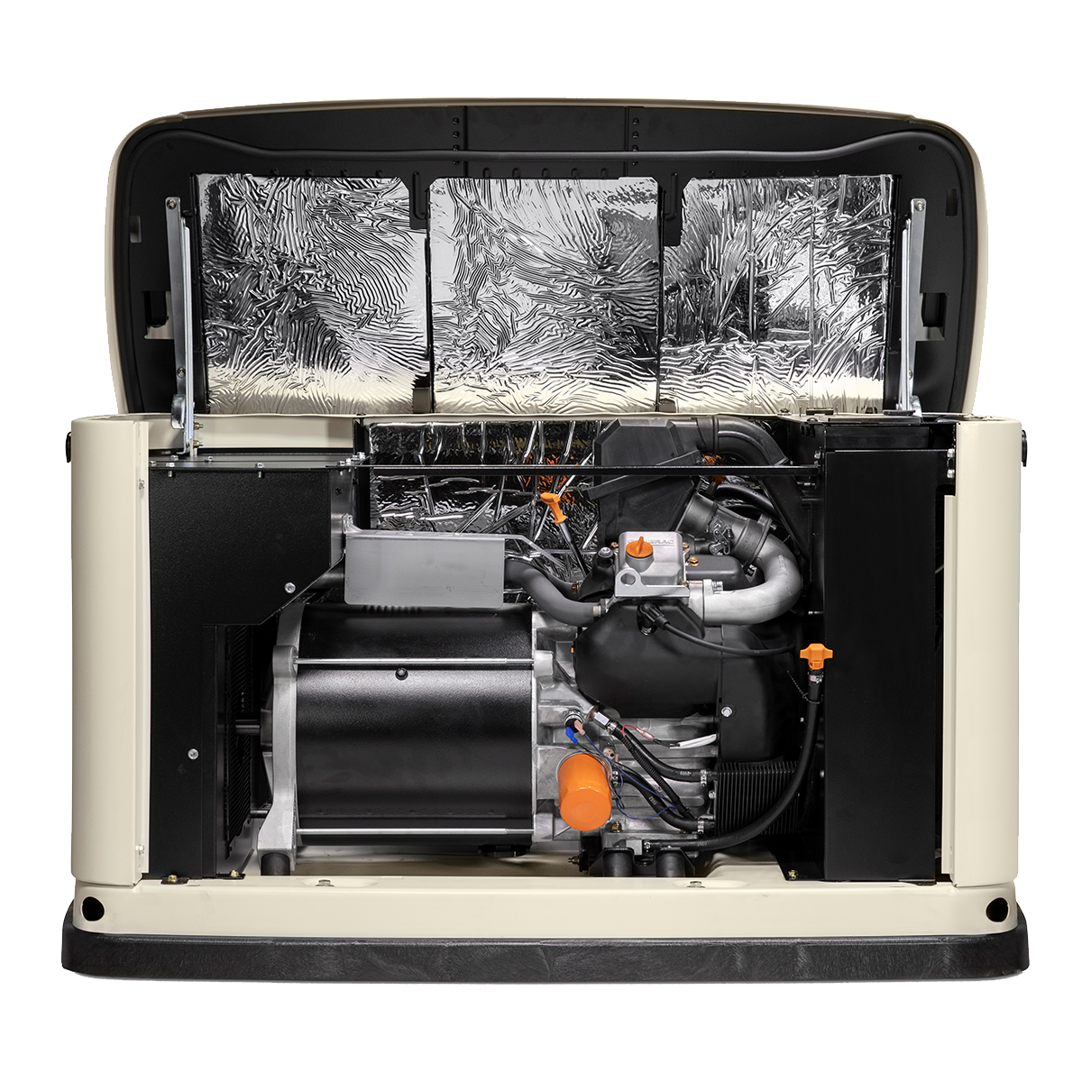 22kw generator with the front open
