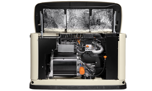 24kW Generac generator without the front panel